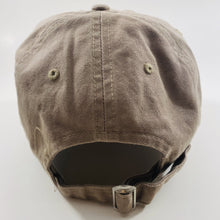 Load image into Gallery viewer, Authentic Existence® Signature Unisex Adjustable Premium Cap - Khaki with Black Embroidery