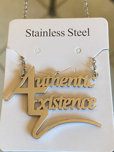 Authentic Existence® Signature Stainless Steel Necklace