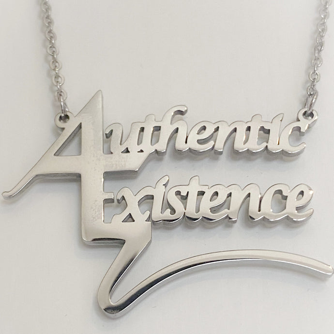 Authentic Existence® Signature Stainless Steel Necklace
